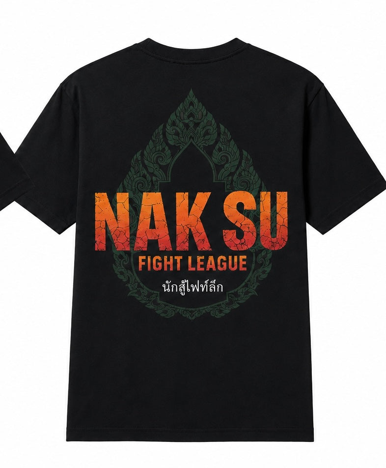 Nak Su Fight League Black Tee